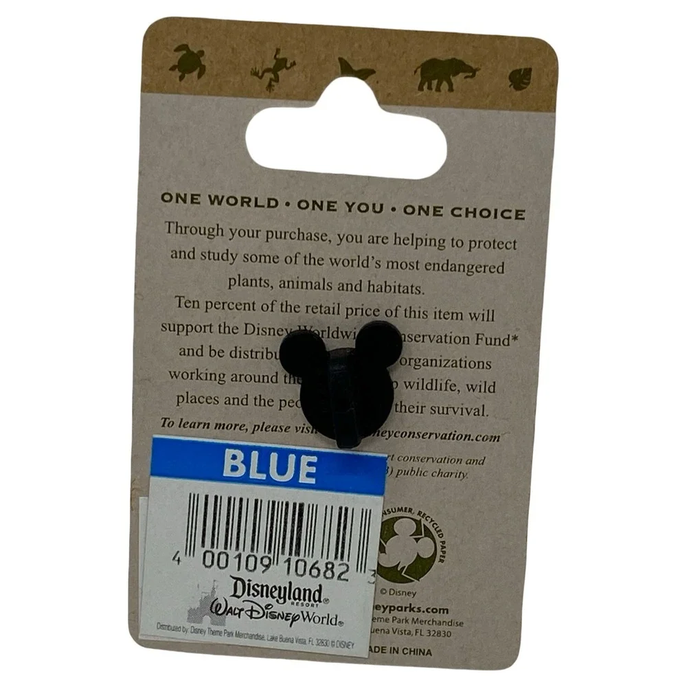 Disney Mickey Mouse Safari Animal Enamel Pin Worldwide Conservation Fund NEW